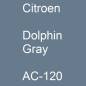 Preview: Citroen, Dolphin Gray, AC-120.